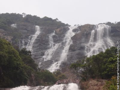 La cascade... la plus haute de Chine